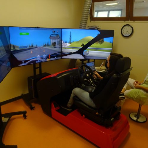 Simulateur conduite auto